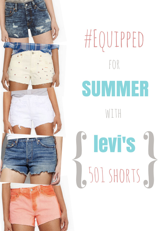 #Equipped For Summer Fashion with Levi’s #501Shorts