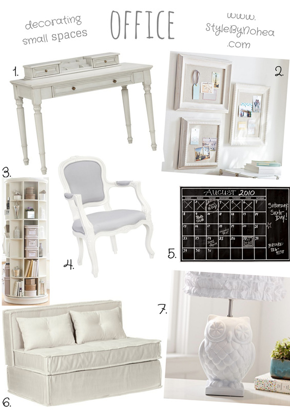 Small Space Decorating with Pottery Barn Teen