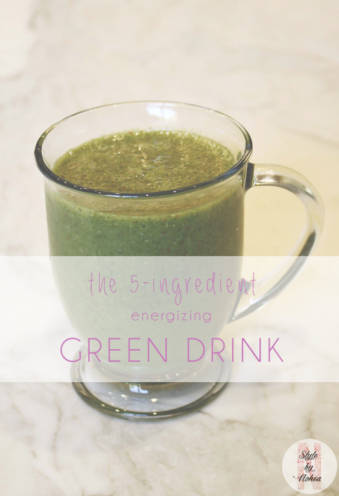 My 5-Ingredient Energizing Green Drink
