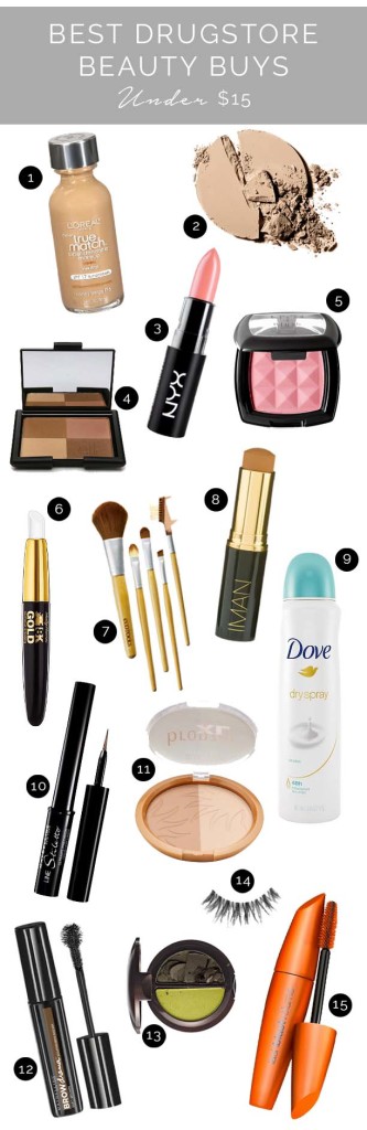 The Best Drugstore Beauty Buys Under $15