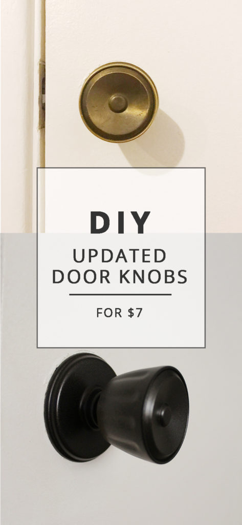 How to update your door handles for $7 (and make your house look more expensive!)