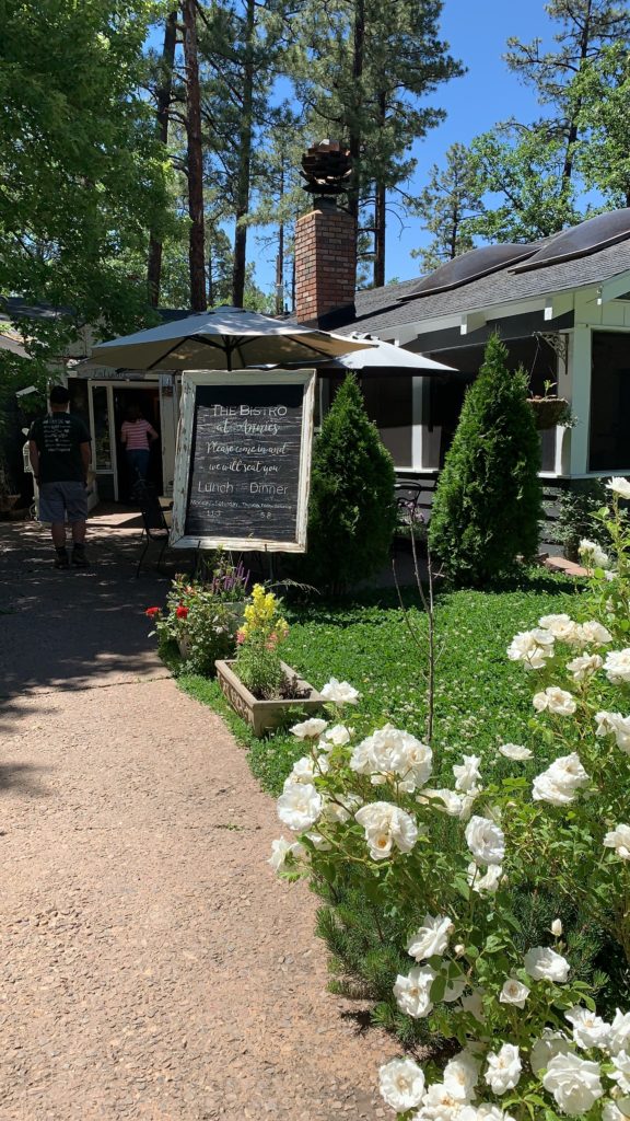 the bistro at annies best restaurants with outdoor patios in pinetop arizona