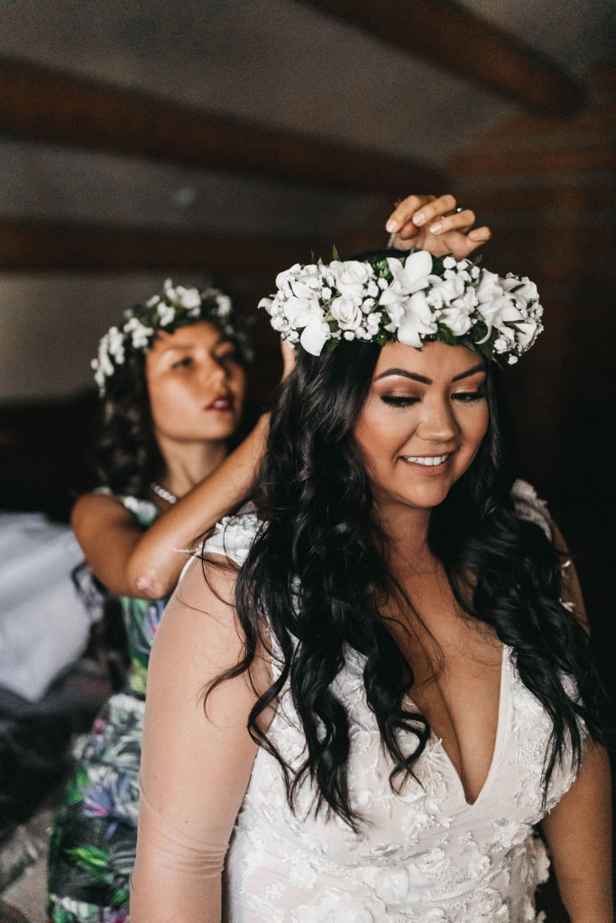 Hawaiian haku lei traditional wedding leis 1
