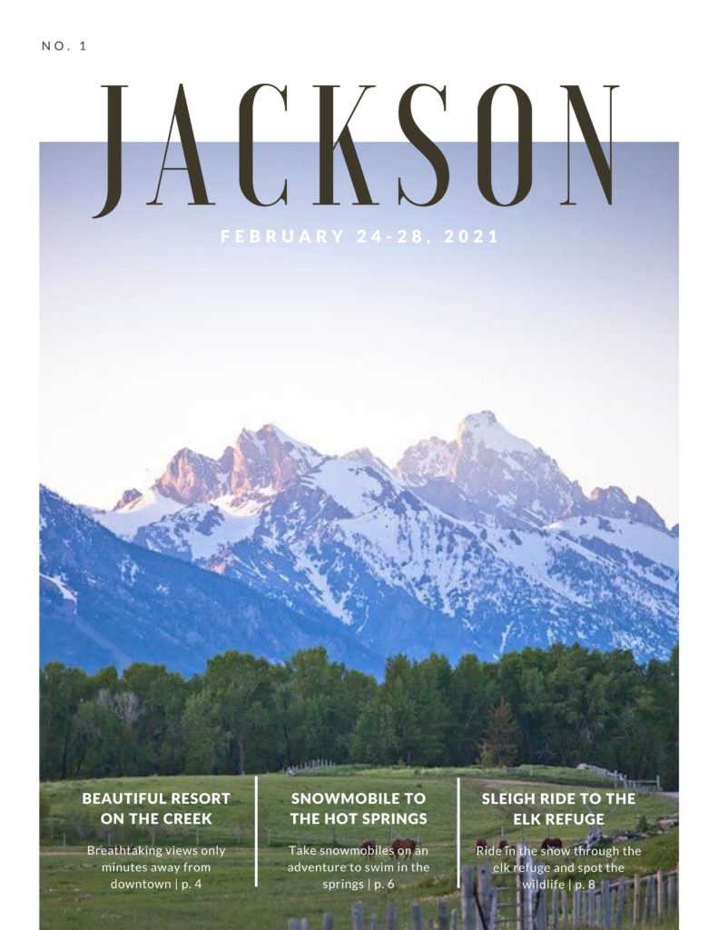 Jackson Hole Wyoming Winter Travel Itinerary for Adventurers
