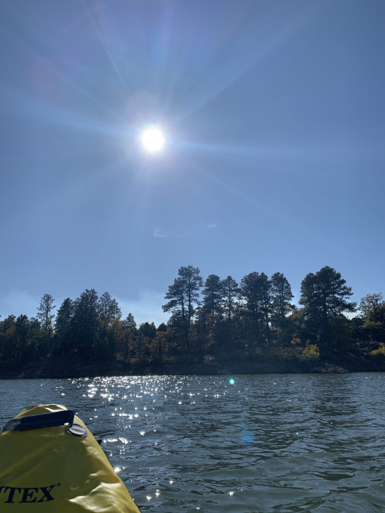 Hikes and Lakes in White Mountains Arizona Scott reservoir Big lake Show low lake4