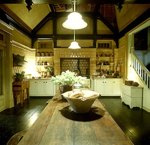 practical magic nancy myers lamp in kitchen