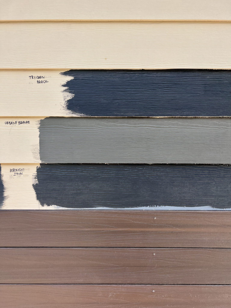moody cabin exterior paint colors