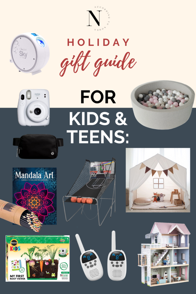 holiday christmas gift guide for kids and teens