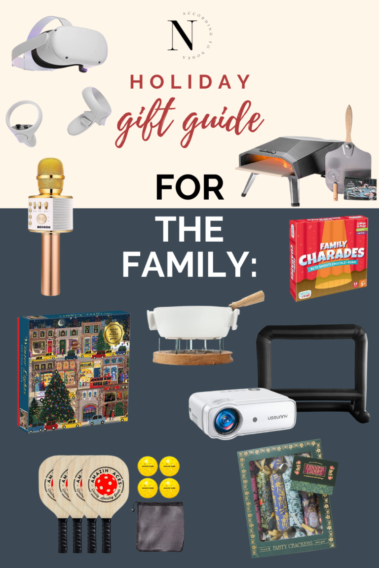 holiday christmas gift guide for the whole family