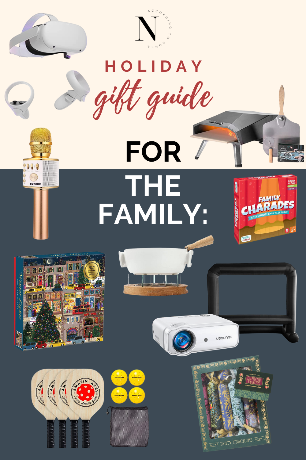 Family Christmas Gifts (Gift Ideas to Give to the Whole Family)